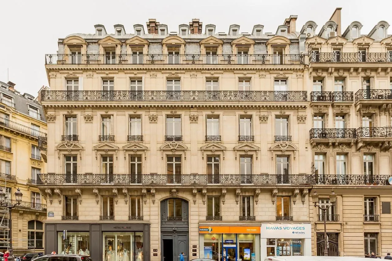 Habitat Parisien - 1br-1ba - Louvre Lägenhet Paris